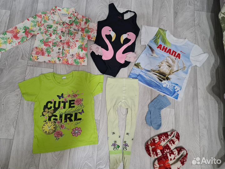 Вещи пакетом на девочку
