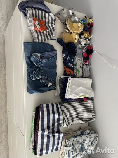 Пакет вещей для мальчика 74 размера