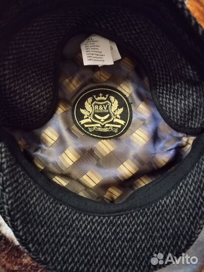 Меховая мужская кепка