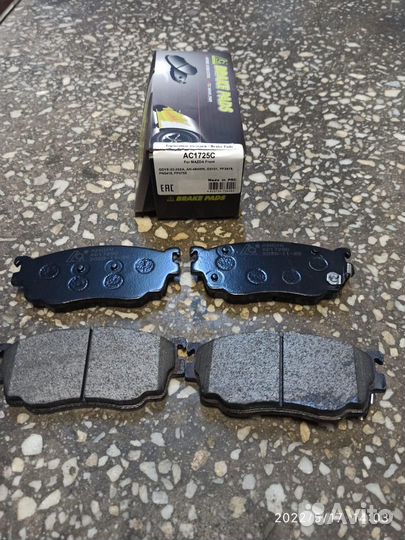 Колодки тормозные AC1725C
