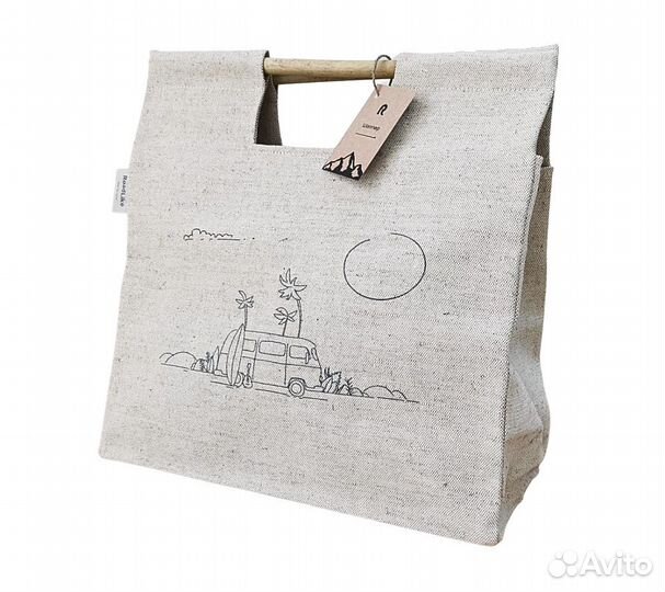 Сумка шоппер RoadLike Go, натуральный