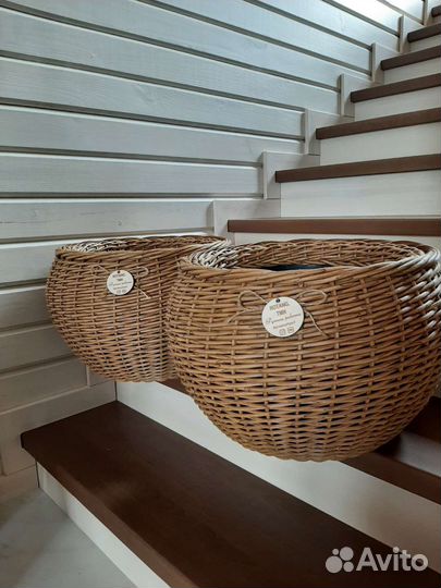 Кашпо из полиротанга