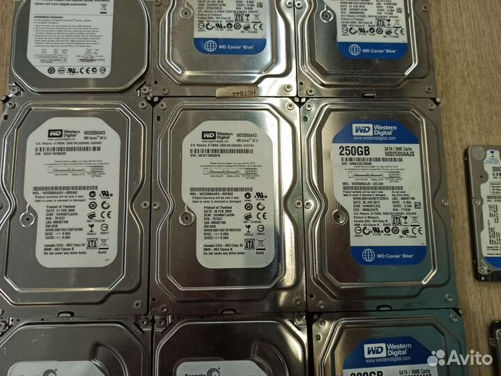 Жесткий диск 500гб 320гб 250гб