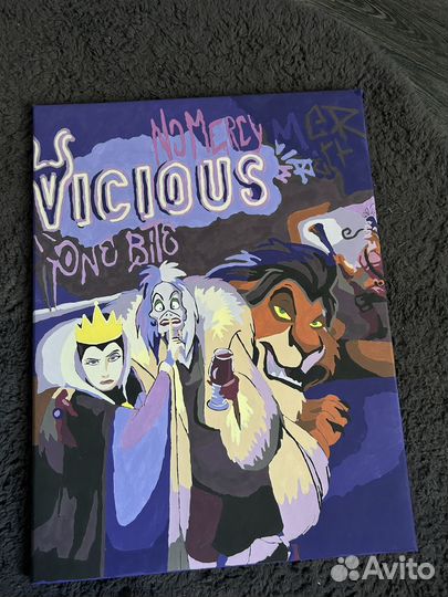 Картина на холстеГерои мультфильмов