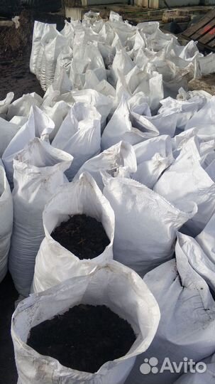 Чернозем в мешках +валом для огорода Новосибирск