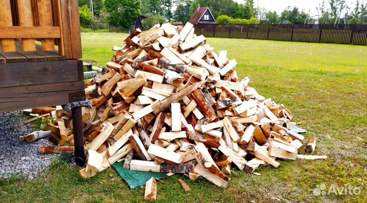 Дрова Береза с доставкой в Выборге