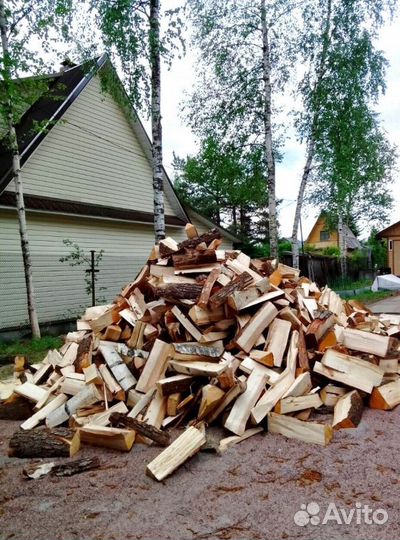Дрова Березовые от производителя навалом в Выборге