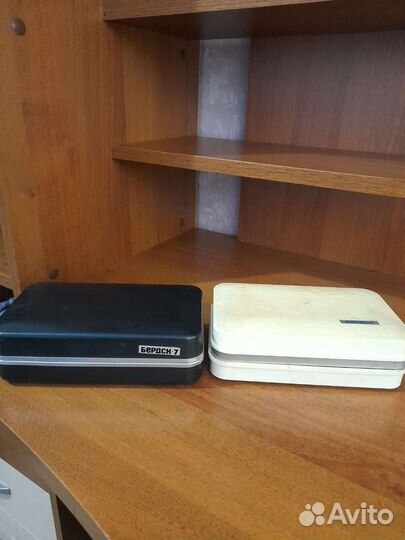 Футляры для бритвы бердск 7 и бердск 8 СССР