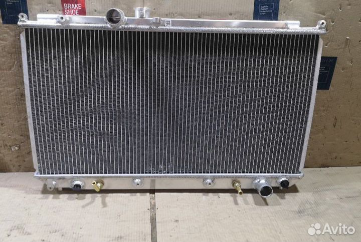 Радиатор алюминиевый toyota altezza sxe10 1gfe