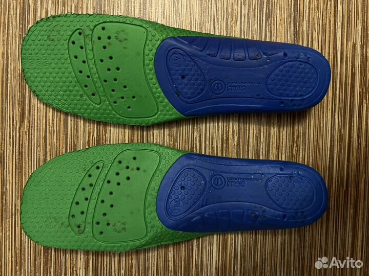 Ортопедические хоккейные стельки sidas yth 13d