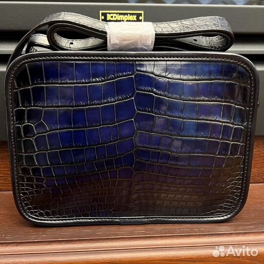 Сумка berluti крокодил аллигатор