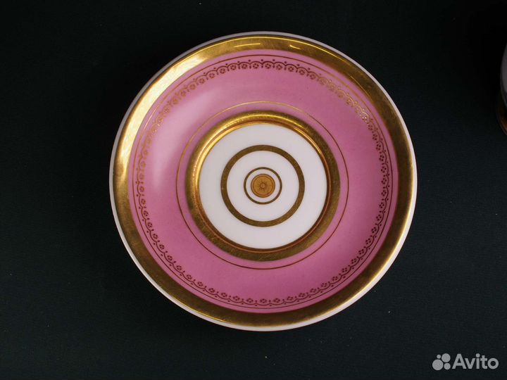 Фарфоровая чайная пара. Европа