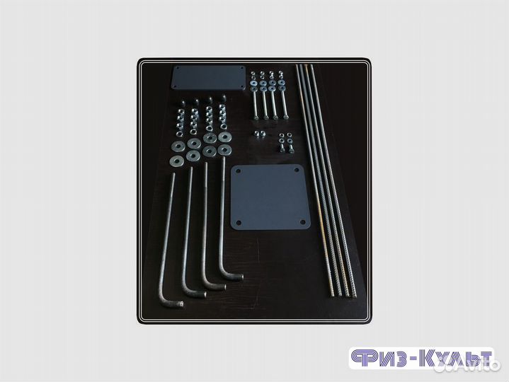 Стойка баскетбольная стационарная, вынос 1.2 м