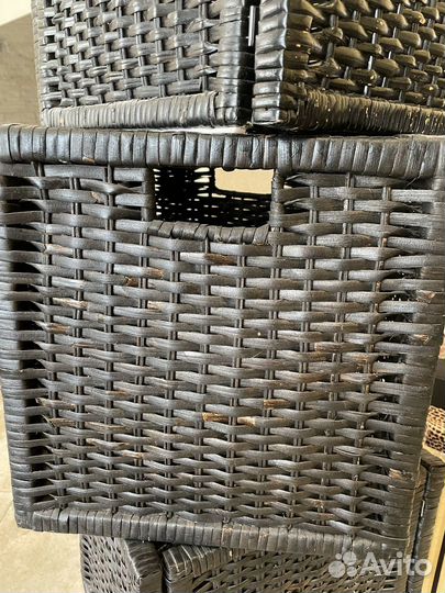 Корзина для хранения плетеная IKEA