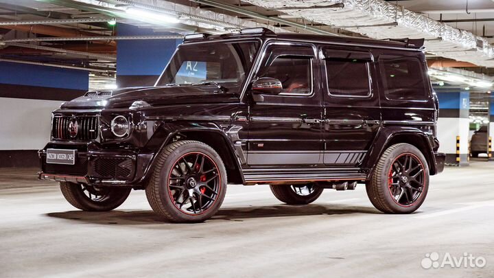 Накладка на капот brabus для Mercedes 463a