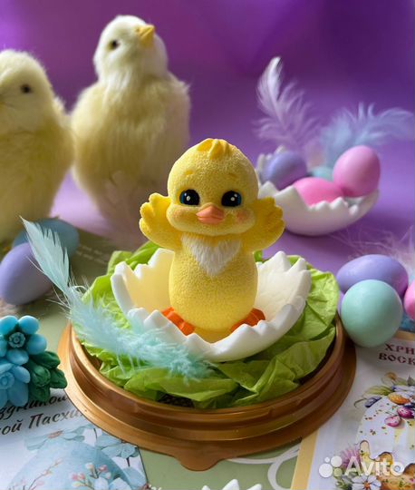 Мыло ручной работы на Пасху