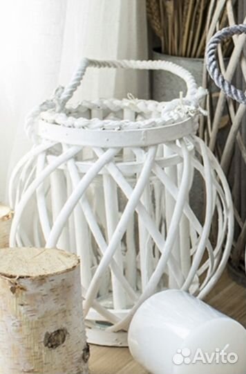 Фонарь и маслёнка новые