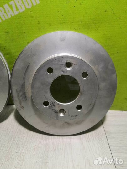 Диск тормозной передний вентилируемый Рено Клио