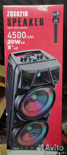 Колонки блютуз