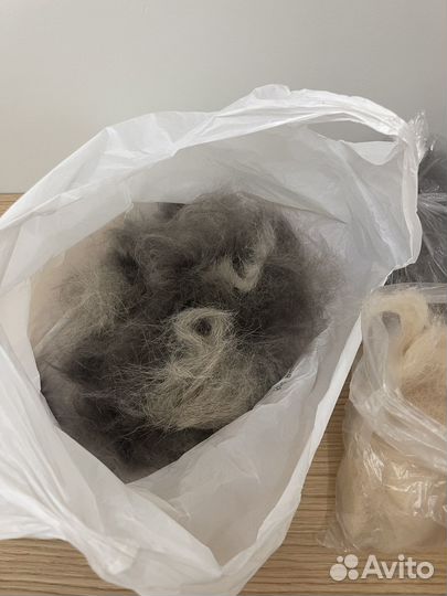 Собачья шерсть (3 пакета)