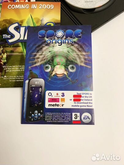 Spore Спора зарубежная лицензия DVD-box бокс