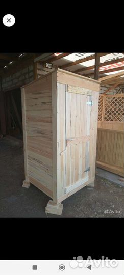 Туалет и душ летний