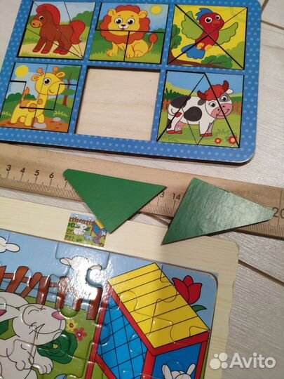 Пазлы детские до 4х лет