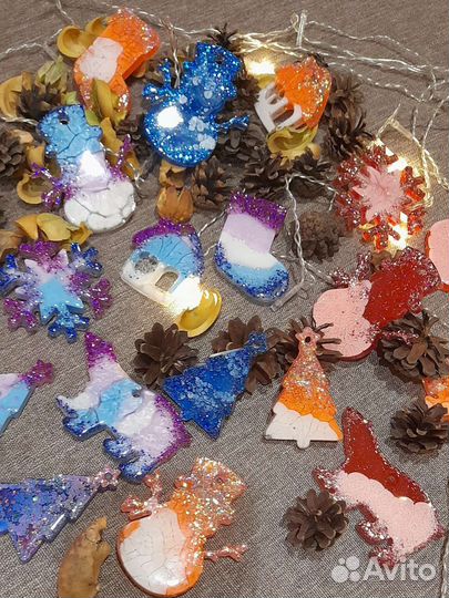 Новогодние игрушки ручной работы