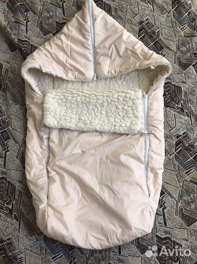 Теплый конверт в коляску