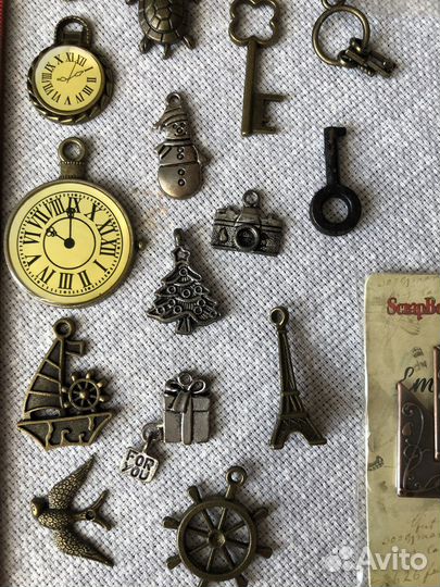 Подвески Скрапбукинг