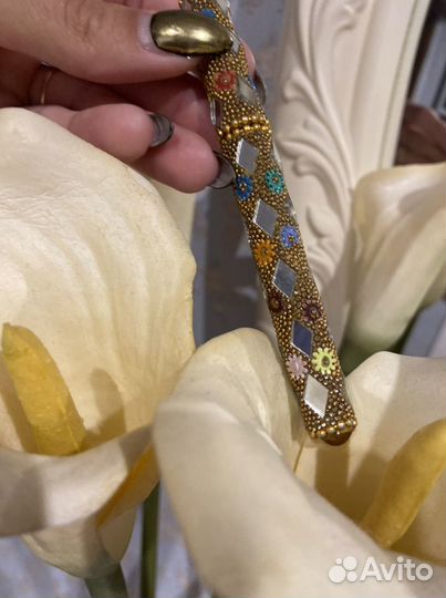 Ручка под swarowski