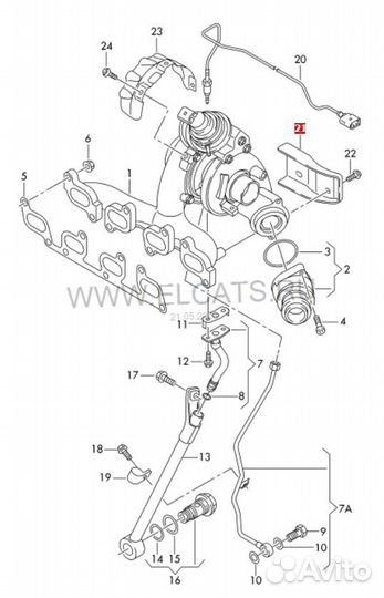 Тепловой экран Volkswagen Passat B7 365 cfgc 2014