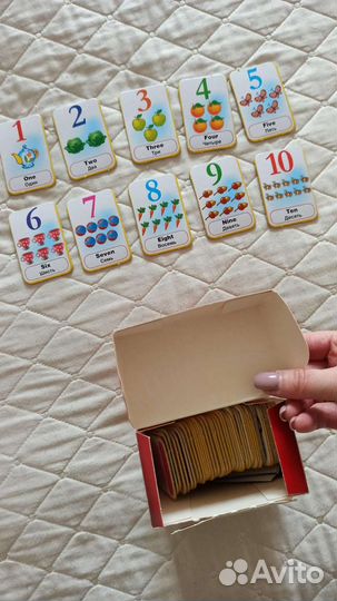 Английский алфавит на карточках