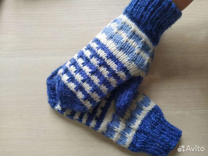 Рукавички вязаные