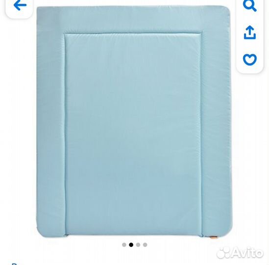 Матрас для пеленания и массажа + Бортик-гнёздышко