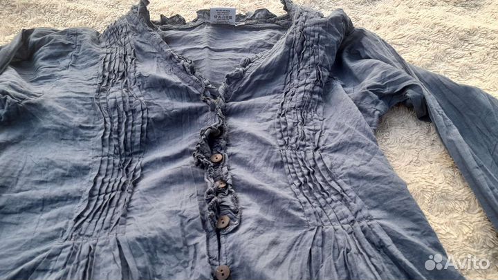 Бохо блузка с рюшами Индия 44 р