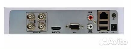 Регистратор видеонаблюдения HiWatch DS-H204Q, 4 ка