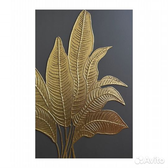 Интерьерная картина текстурная Листья
