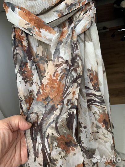 Летнее платье сарафан 46