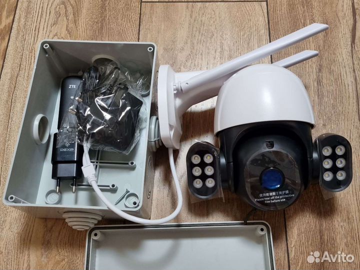 Автономный комплект видеонаблюдения