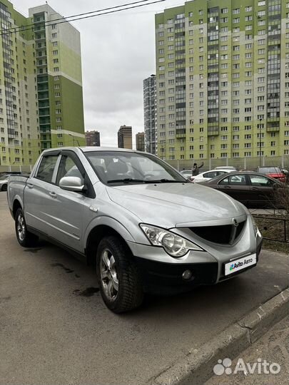 SsangYong Actyon Sports 2.0 AT, 2007, 218 000 км