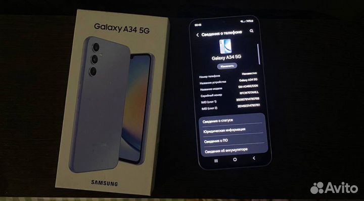 Samsung Galaxy A34, 6/128 ГБ