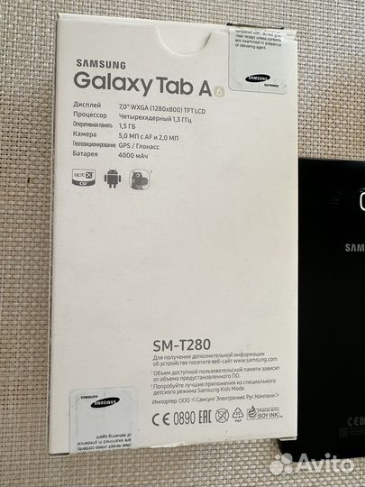 Планшет samsung tab a6