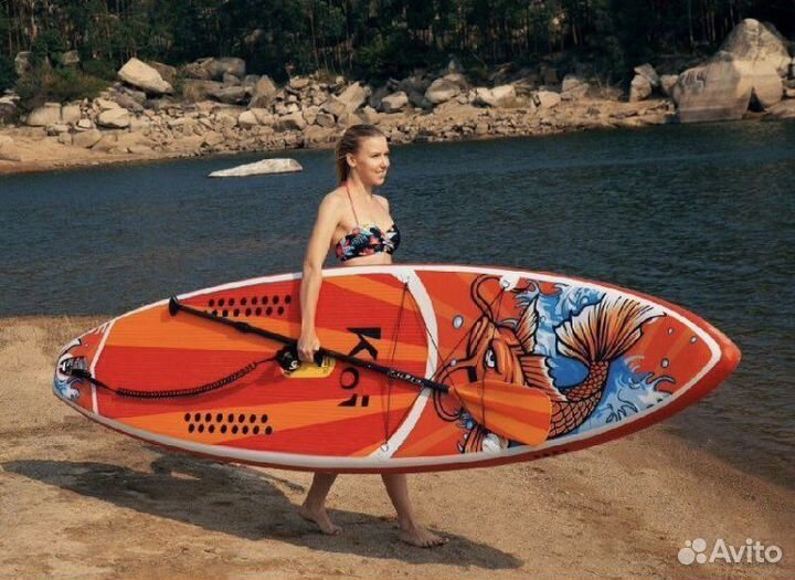 Доска для плавания сап (сапборд кои)