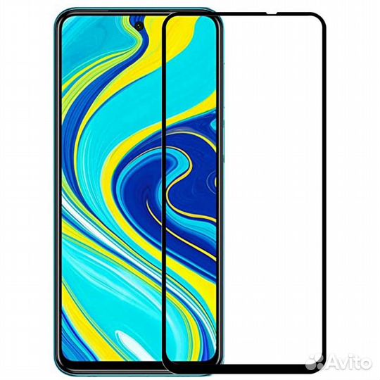 Защитное стекло 3D для Xiaomi Redmi Note 9