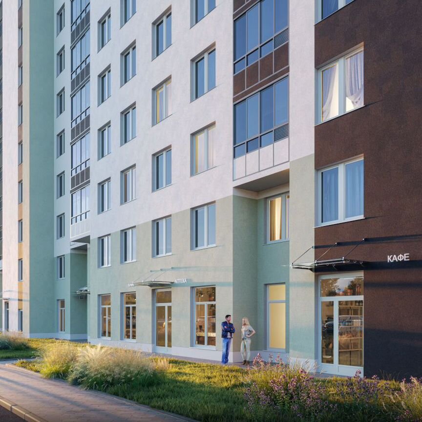 3-к. квартира, 71,6 м², 9/12 эт.