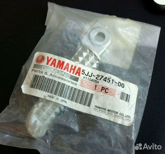 Новая оригинальная подножка Yamaha R1