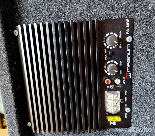 Активный сабвуфер 12 magnum новый