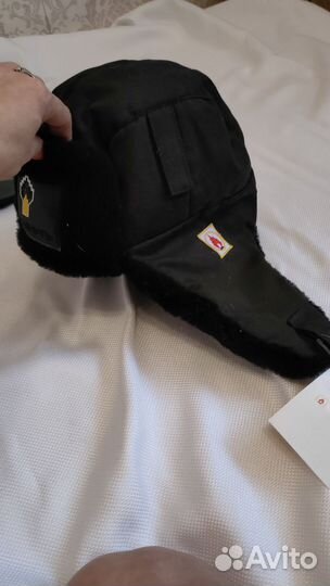 Шапка ушанка мужская овчина