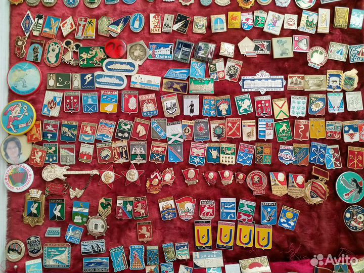 Коллекция значков СССР